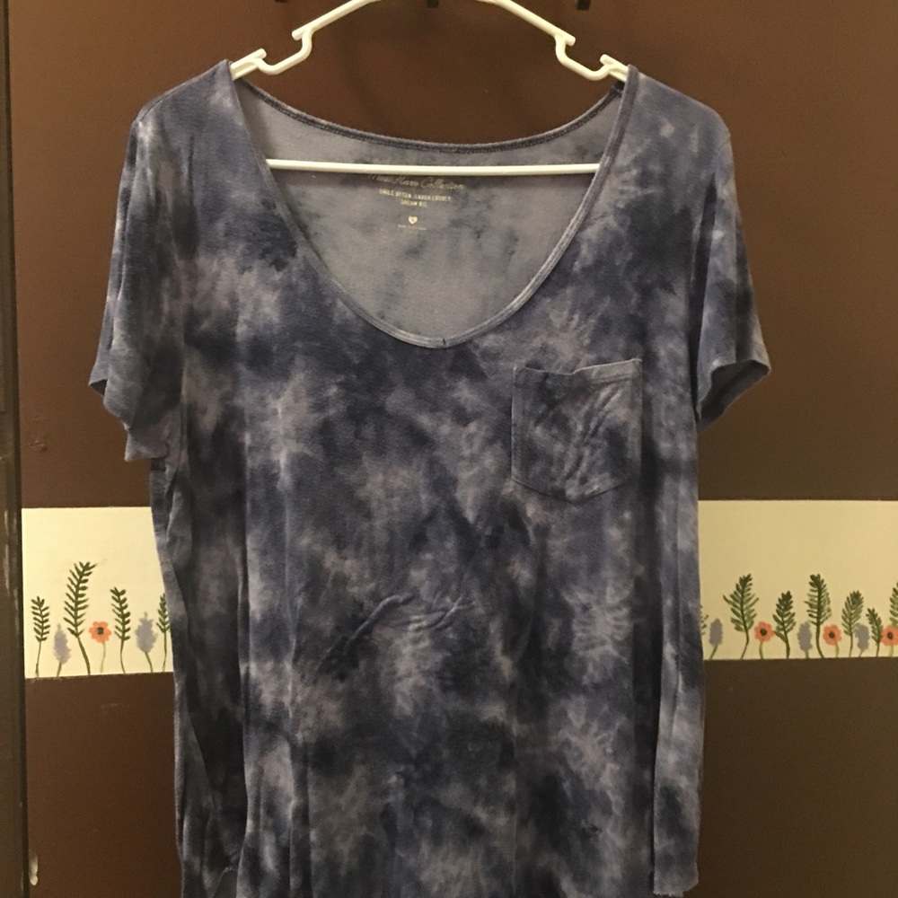 Hollister tie dye top